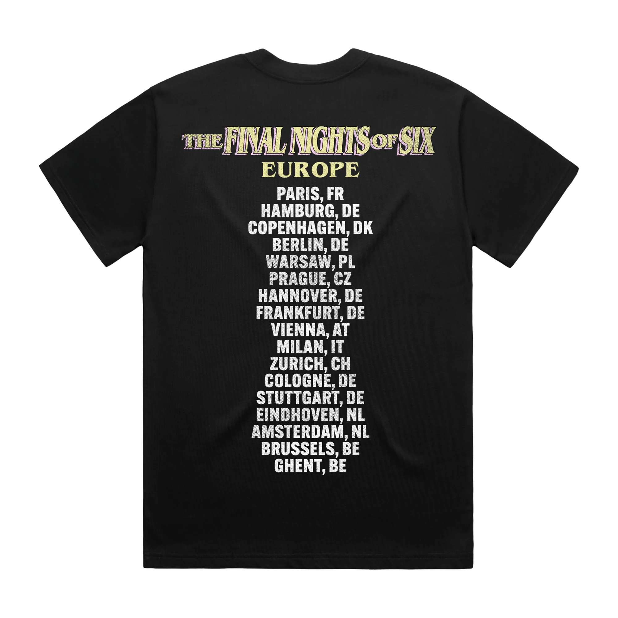 TFNOS European Tour Photo T-shirt - Image 3